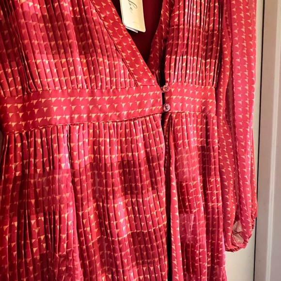 🎉HP🎉{Anthropologie} NWT Let Me Be Shimmer Maxi Dress - Picture 6 of 7